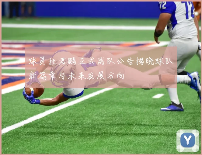 球员杜君鹏正式离队公告揭晓球队新篇章与未来发展方向